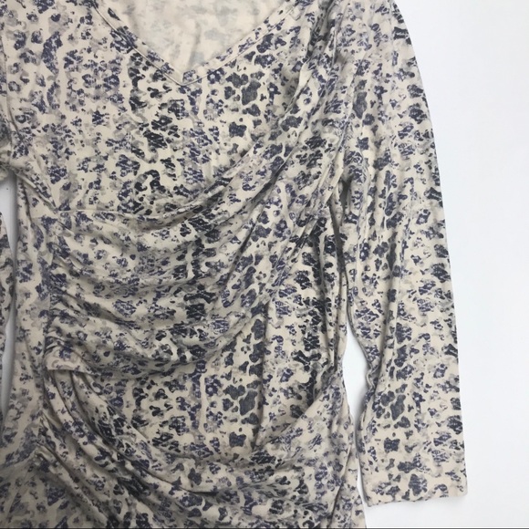 CAbi Woman’s Crisscrossed Blouse Quarter Sleeve Xs - Picture 5 of 7